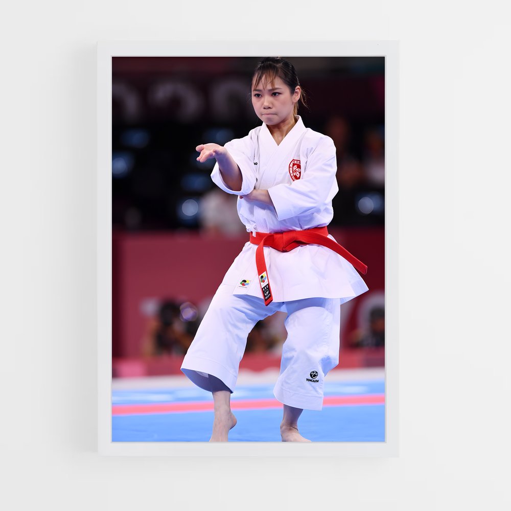 Poster Olympics de karate – affiche Karaté (vue 3)